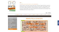 Desktop Screenshot of praxis.edu.pl