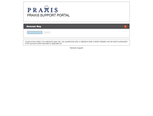 Tablet Screenshot of help.praxis.com